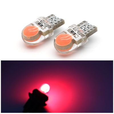 【❉HOT SALE❉】 gaqiugua6 10Pcs โคมไฟ Led 5050หลอดไฟหน้ากว้าง5smd Instrument โคมไฟป้ายทะเบียน5W 12V ด้านข้างหลอดไฟแบบลิ่มหลอดไฟ