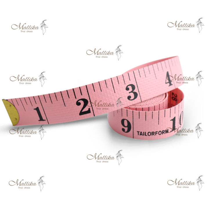 สายวัด-สายวัดตัว-สายวัดความยาว-คุณภาพจากไต้หวัน-tape-measure-การันตรีใช้ดี-โดย-mallika-thaidress