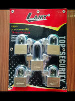 กุญแจ กุญแจชุด กุญแจลามี่ 50mm ยี่ห้อ ลามี่ LAMY (รุ่น.TOP SECURITY/5ตัวชุด) ใช้สำหรับงานล็อคประตู หน้าต่าง (สินค้าแท้ 100%) by JHW