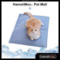 HamshMoc Pet Cooling Mat เบาะฤดูร้อน 2 in 1 Function สบาย Dog Cat Sleeping Pad Mat กันน้ำทนทานฤดูร้อนสำหรับ Pet