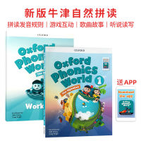 Oxford phonics world level 1 Textbook + workbook containing app new OPW letter pronunciation A-Z Oxford Childrens primary school English original book