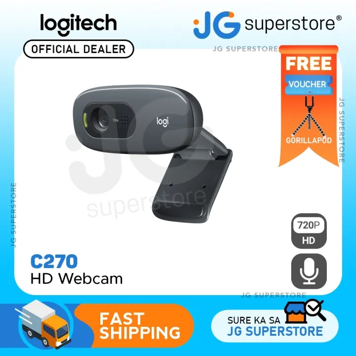 Logitech C270 Pro HD cam with Microphone 720P 30 FPS Video Calling