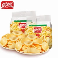 ZEJUN Panpan Family Potato Chips ชิปส์กุ้ง ขนมสำหรับเด็ก 100g*5