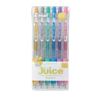 PILOT JUICE LJU-10UF 0.5Mm Multicolor GEL PEN Japan Metal Pearlescent Fluorescent Normal Color Set อุปกรณ์สำนักงานและโรงเรียน