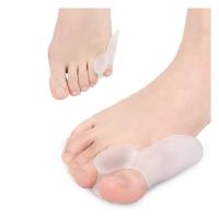 ♗☌ 2PCS Bunion Cushion Protector Corrector Pads Separator for Big Little Toe Gel Shield for Foot Pain Relief Calluses Corns