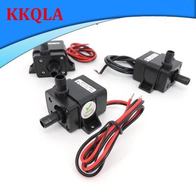 QKKQLA Shop DC 12V 3.6w 4.8W 5w 240L/H Waterproof Mini Water Pump Fountain Aquarium Pumps 8mm Power Brushless Micro Membrane Submersible