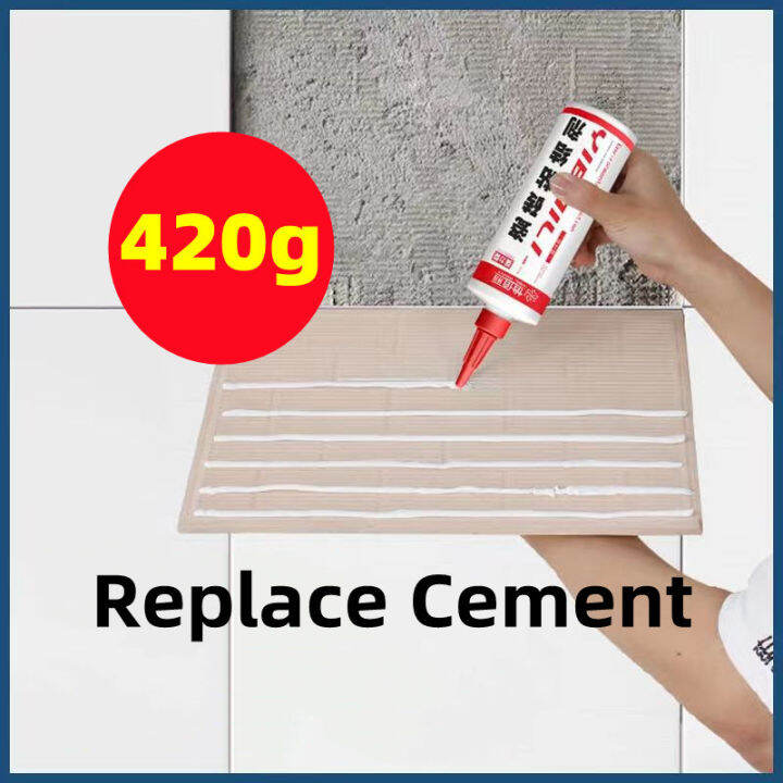 YIBAILI Tile Adhesive replace cement Glue for Tile Fall Off Grouting
