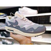 AU HOT 【Original】 ΝΙΚΕ Ar* Max- 1 x Patta- Mens " Breathable รองเท้าวิ่ง GreyWhite Fashion Sports Shoes {Limited Time Offer}