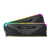 32GB (16GBx2) DDR4 3600MHz RAM (หน่วยความจำ) CORSAIR VENGEANCE RGB RT (BLACK) (CMN32GX4M2Z3600C18) {}