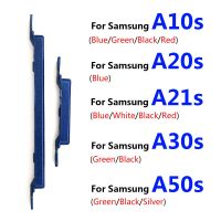 ด้านข้าง + ปุ่มปรับระดับเสียงสำหรับ Samsung A10S A20S A21S A30S A50S เปลี่ยนโทรศัพท์มือถืออุปกรณ์เสริม