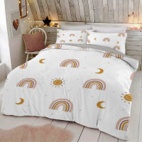 Trendy pas colors rainbow Bedding Set Baby Kids Duvet Cover 150x210 135x200 With Pillowcases And Zipper