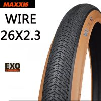 【 COD 】MAXXIS DTH EXO ลวด26X2.3 26er 26in จักรยานยาง BMX ทั้งหมดสีดำและสีเหลืองขอบเหล็กลวดยาง