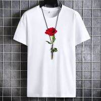 2022 New Mens Summer Cotton T-shirt Daily Comfortable Cool -shirt Male Fashion Clothing Mens Clothing