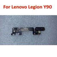 ไมโครโฟนไมค์ดั้งเดิม 100% บอร์ดบอร์ดขนาดเล็กแผ่นเพลท Flex Cable สําหรับ Lenovo Legion Y90 L71061 ชิ้นส่วนโทรศัพท์