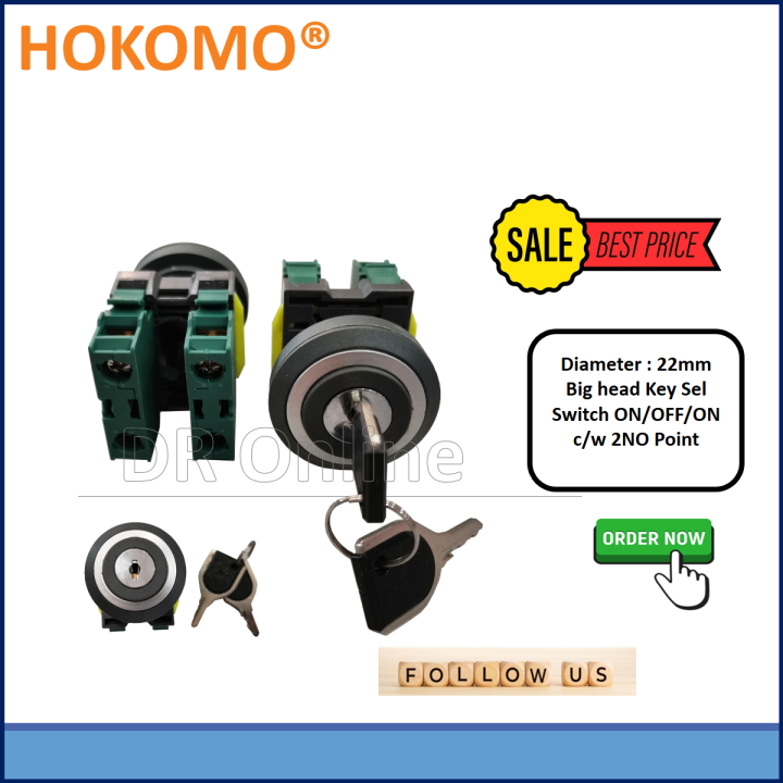 HOKOMO Selector Switch On Off / On Off On / Sprig Return On off , On ...