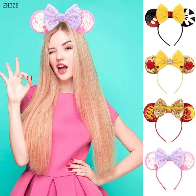 【CC】 New Donut Ears Headband Hair Accessories Bows Hairband Mujer