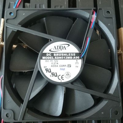 New 135mm fan ADDA 13525 adn512mb-a96 135 * 135 * 25MM 12V 0.27A double ball cooling fan