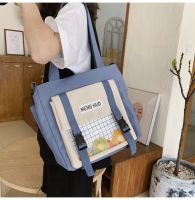 [COD] student daisy large-capacity bag female 2021 new version all-match ins transparent shoulder Messenger