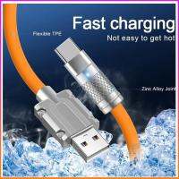 【Taotao Electronics】 CHK 120W สายยูเอสบีแบบซิลิโคนของเหลวชนิด C ที่ชาร์จเร็วสุด