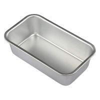 16Pcs Aluminum Alloy Loaf Tin Rectangular Non-Stick Bread Mould Bread Loaf Pans Baking Tools Kitchen Dining Bar Supplies