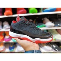 2023 Hot Sale Original✅ NK* A J 11 Low Mens BlackRedWhite Fashion Basketball Shoes [Free Shipping] {Limited Time Offer}