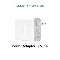 [New] OPPO Power Adapter 5V/6A  หัวชาร์จ OPPO USB-5V6A 30W รับประกัน 6 เดือน