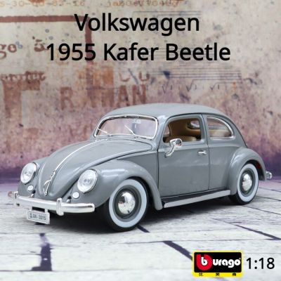 Bburago 1:18 1955 Volkswagen Kafer Beetle 12029 Diecast Model Toys Car Gifts
