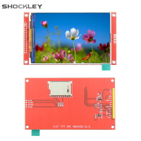 Shockley 4.0นิ้วอนุกรม SPI โมดูล LCD 480*320 TFT หน้าจอแสดงผลพร้อมแผงสัมผัส Built-In ไดร์เวอร์ ILI9486