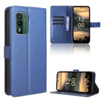 Hzsunsky เคสสำหรับ Nokia โทรศัพท์หนังพื้นผิวเพชร,XR21โทรศัพท์