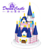 Dream Princess Castle Bricks Pink Di S Mini Pellet Girl Buildup ของเล่นเพื่อการศึกษาของขวัญที่เข้ากันได้ LEGO ยินดีต้อนรับสู่ร้านค้า