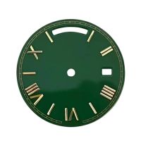 【YF】 Green Watch Dial For Day Date 228238 228348 Fit 3255 Movement Aftermarket Parts