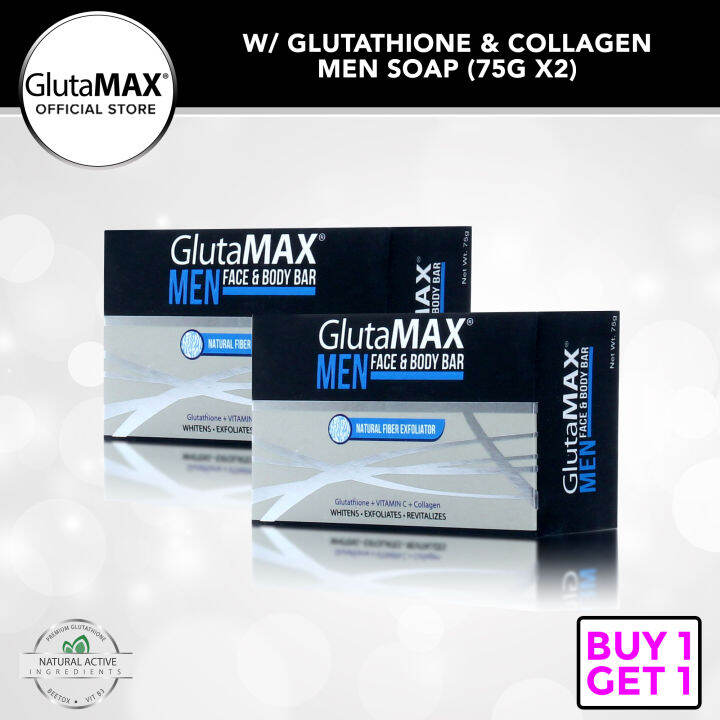 Buy 1 Take 1 Glutamax Men Soap 75g Whitening Glutathione Collagen Lazada Ph 3523