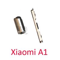 สำหรับ Xiaomi Mi A1 A2 Lite A3โทรศัพท์ CC9e ใหม่ปุ่มปรับระดับเสียงสายเคเบิลงอได้ปิดภายในภายนอกชิ้นส่วนคีย์ด้านข้าง