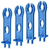 （Conbo metals）4PCS Solar Connector Tool Wrenches Solar Panel Connector Assembly Tool For MC4 Connectors Plastic Solar Wrench Spanner