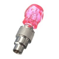 LED light valve cap spoke light for bicycle Auto Bike Rim Tire red