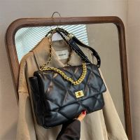 [COD] chain bag womens autumn and winter 2022 new personality ins square texture shoulder Messenger