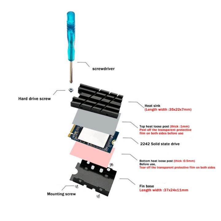 m-2-2242-solid-state-drive-radiator-nvme2242-solid-state-drive-radiator-ssd-heat-sink-cooling-vest