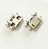 500pcs Micro USB Jack ซ็อกเก็ตชาร์จพอร์ตปลั๊กเชื่อมต่อแท่นเชื่อมต่อแผ่นหนัก 1.2 มม. สําหรับ Samsung A10 A10s Motorola e5 play