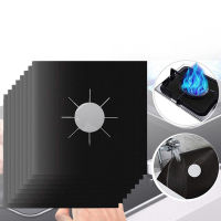 4 Pcs Stove Top Burner Covers Reusable Thick Gas Range Protectors Non-stick Liner Heat Resistant Stove Protector Cookware Parts