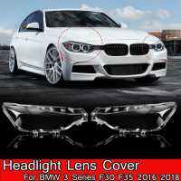 Car Front Left and Right Headlight Headlamp Cover Lens Light Cover For BMW 3 Series F30 F35 2016 2017 2018 Replacement Glass