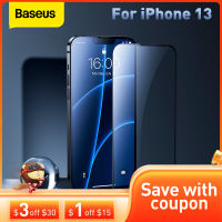 Baseus 2Pcs 0.23mm Full Coverage Tempered Glass For 13 Pro Max 12 13 Pro Screen Protector Protective Glass For 13