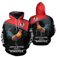 Tessffel Animal Symbol Chicken Rooster Funny Crewneck NewFashion Tracksuit Harajuku 3DPrint Zipper/Hoodies/Sweatshirts/Jacket 17