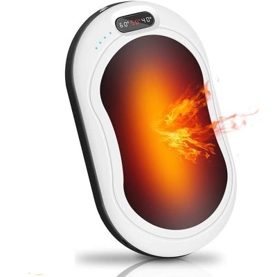 1PC Mini 10000mAh Electric Hand Warmer USB Rechargeable LED Heater 5s Quick Heating Pocket Mobile Power Mini 5V Long-Life Pocket