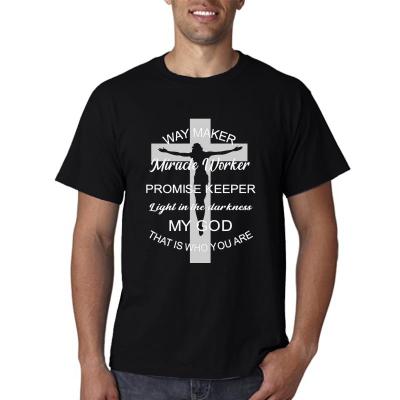 How To Make Miracle Worker Promise Keeper Of Light In Darkness My God It Is What You T Shirt 100% Cotton T-shirt