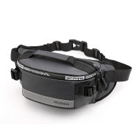 Anti-theft Male Belt Close-Fitting Waist Bags Multi-Functional Hip Bum Reflective Strip Shoulder Bag Men Nylon Fanny Chest Pack