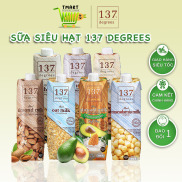 Sữa Hạt Nguyên Chất 137 Degrees - Hộp 1000ML