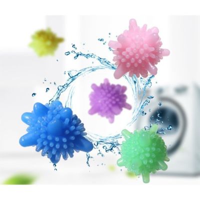 | MinimalzStyle | ลูกบอลซักผ้า ช่วยเพิ่มพลังในการซักผ้า เพิ่มพลังในการขยี้ผ้า (1 แพ็ค 5 ชิ้น)