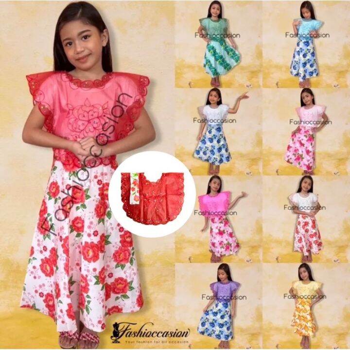 《Authentic Store》 ☽☢ Kimona Sequence for Filipiniana Buwan ng Wika ...