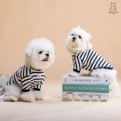 Midnight Layer – 4 Seasons Collection - เสื้อผ้าสัตว์เลี้ยง เสื้อสุนัข เสื้อหมา เสื้อแมว (Winter-Cream)