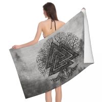 【cw】 Personalized Drying Microfiber Beach Breathable Norse Sauna Shower